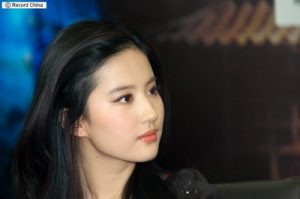 中国人美人女優ランキングTop20